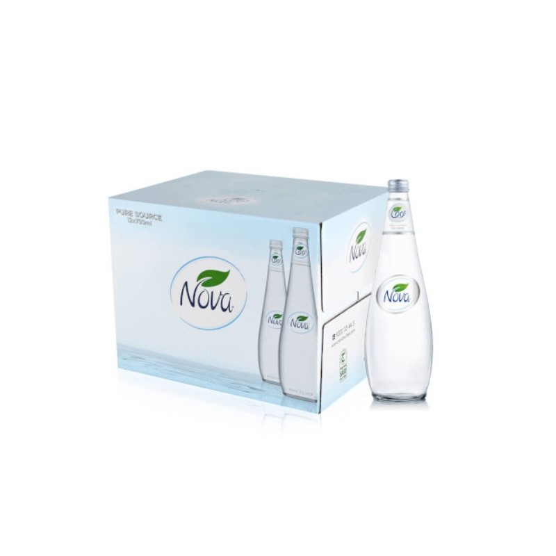 Nova Mineral Water Glass 750 ml × 12 - Carton