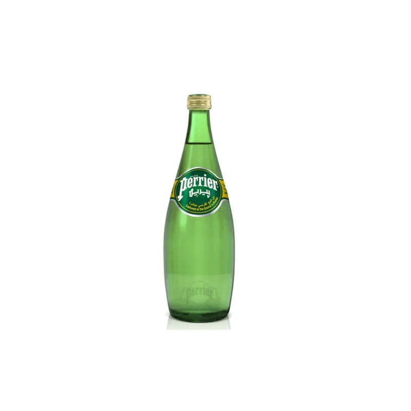 Perrier Sparkling Water Glass 750 ml × 12 - Carton