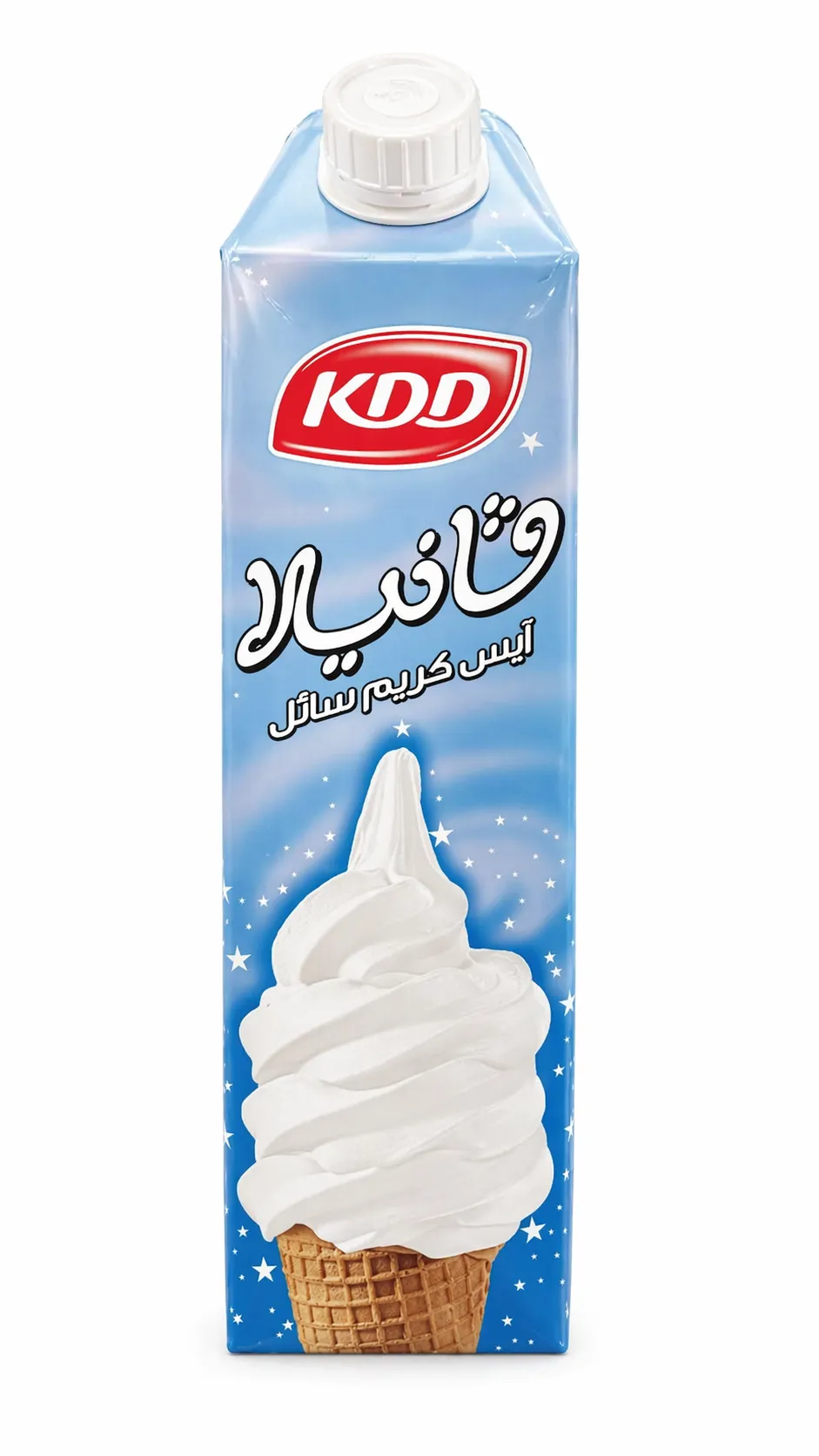 KDD Vanilla Liquid Ice Cream 1L