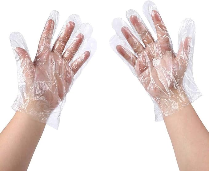 Clear gloves, 700 pcs