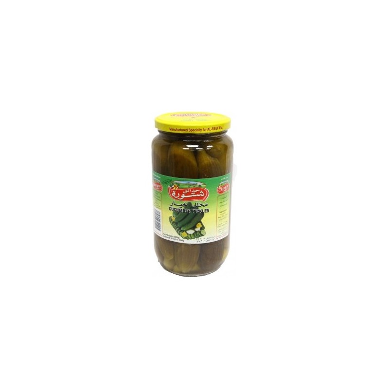 Chtoura Garden Cucumber Pickles 1 kg × 12 - Carton
