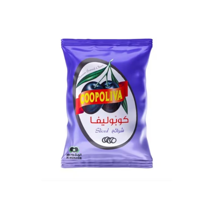 Coopoliva Black Olives Slices 936 gm × 10 - Carton