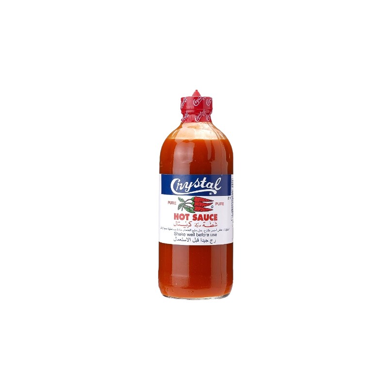 Crystal Hot Sauce 474 ml × 12 - Carton