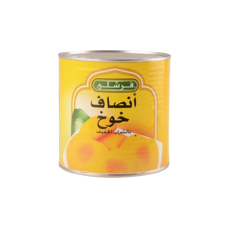 Freshly Peach Halves In Light Syrup 2.650 kg ×  6 - Carton