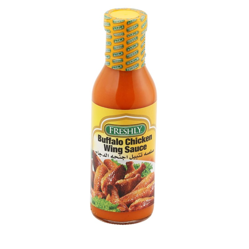 Freshly Hot Buffalo Chicken Wings Sauce 12 oz × 12 pcs - Carton