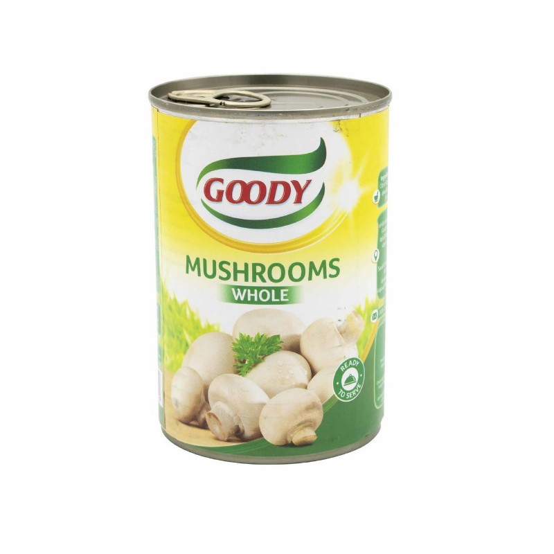 Goody Mushrooms Pieces and Stems 400 gm × 24 - Carton