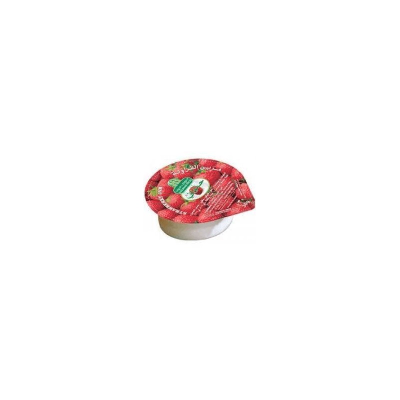 Halwani Strawberry Jam Portion 30 gm × 100 Pcs - Carton