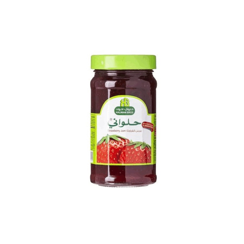 Halwani Strawberry Jam 400 gm × 12 - Carton