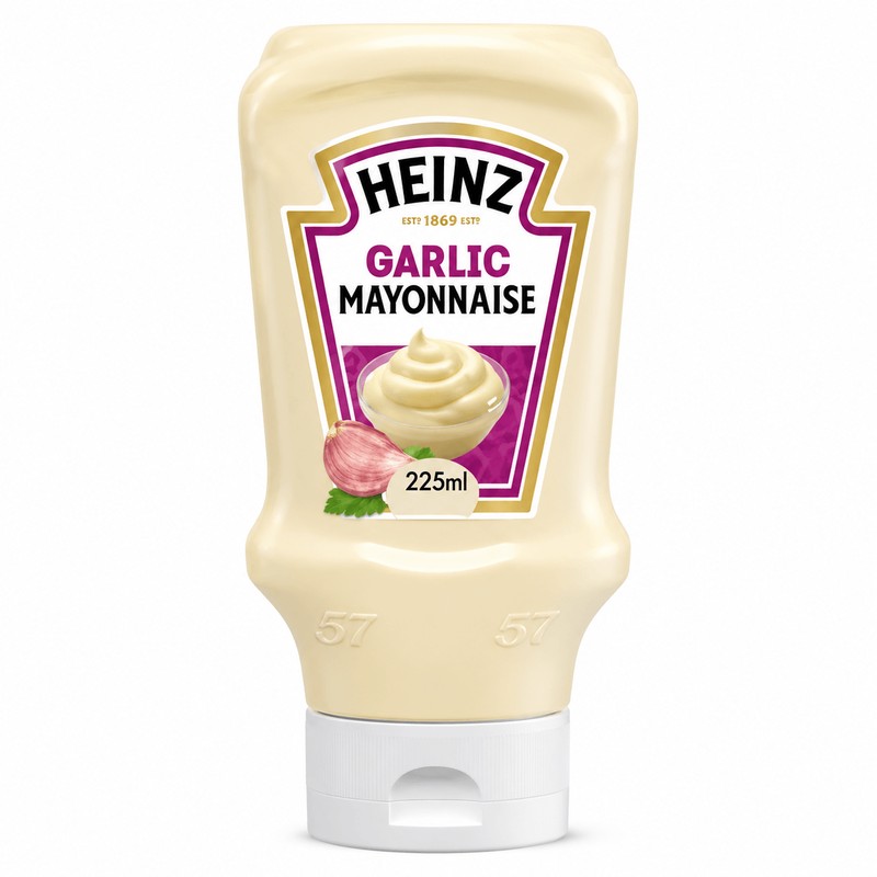 Heinz Garlic Mayonnaise 225 gm × 12 - Carton