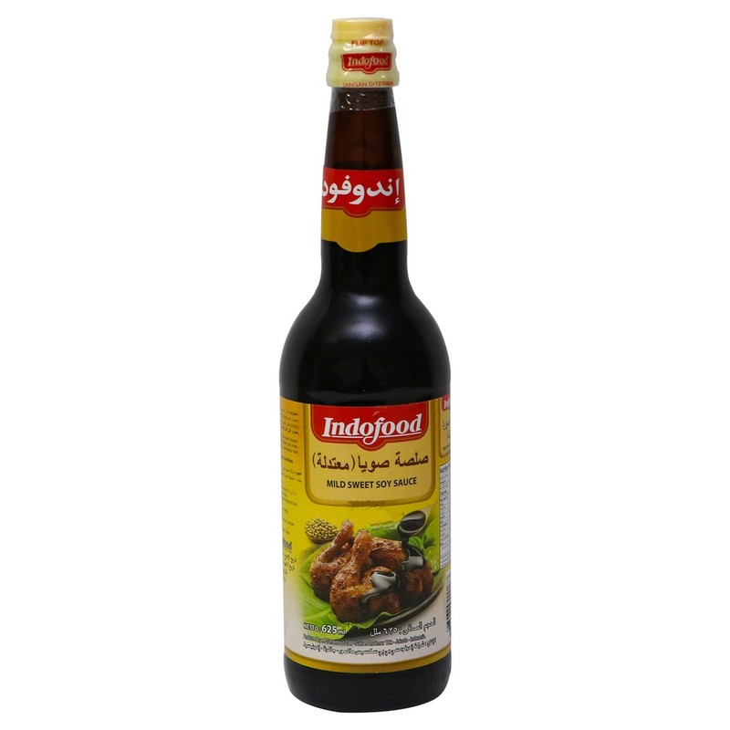 Indofood Mild Sweet Soy Sauce 625 ml × 12 - Carton1