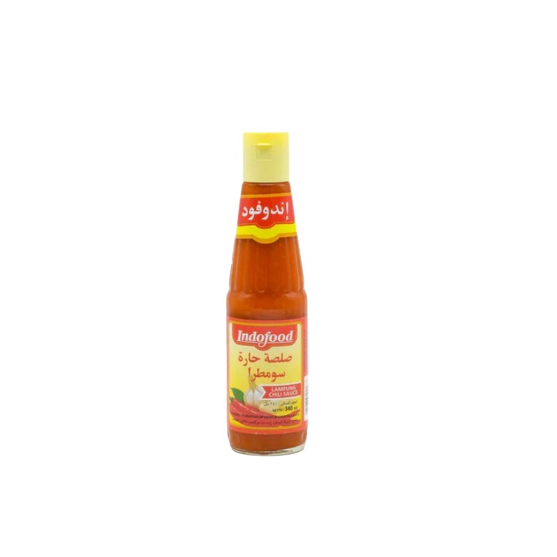 Indofood Hot Chili Sauce 340 ml × 24 - Carton