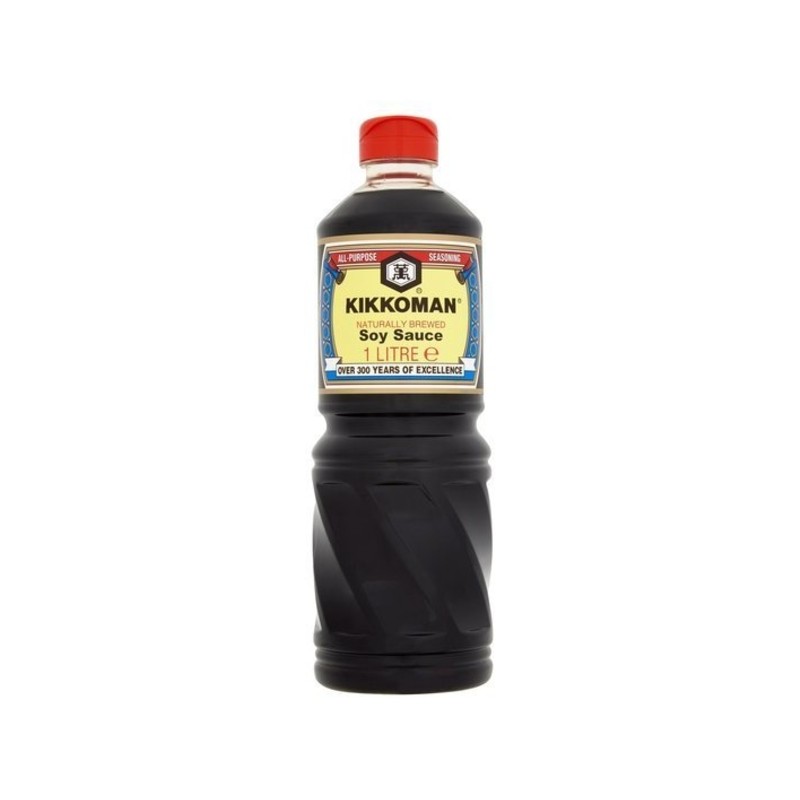 Kikkoman Soy Sauce 1 L × 12 - Carton