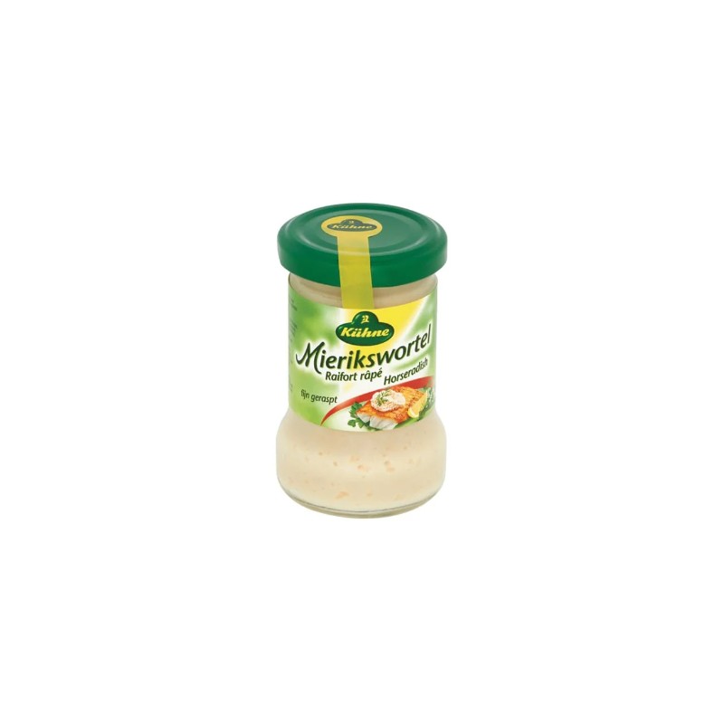 Kuhne Horseradish Sauce 140 gm × 6 - Carton