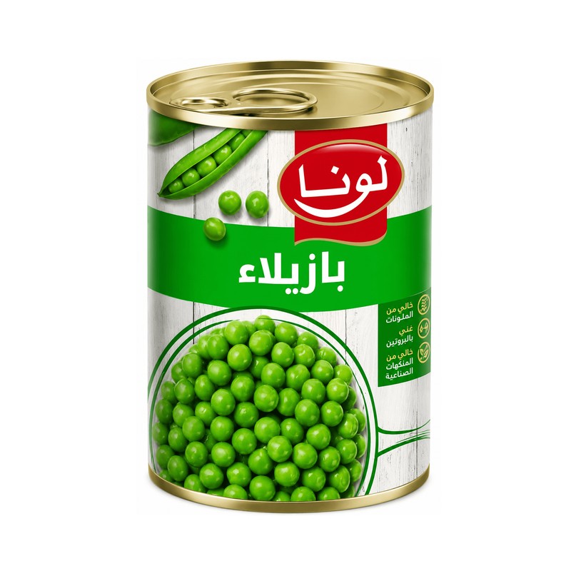 Luna Green Peas 380 gm × 24 - Carton