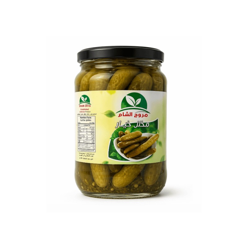 Morouj Al Sham Whole Cucumber Pickles 6 kg