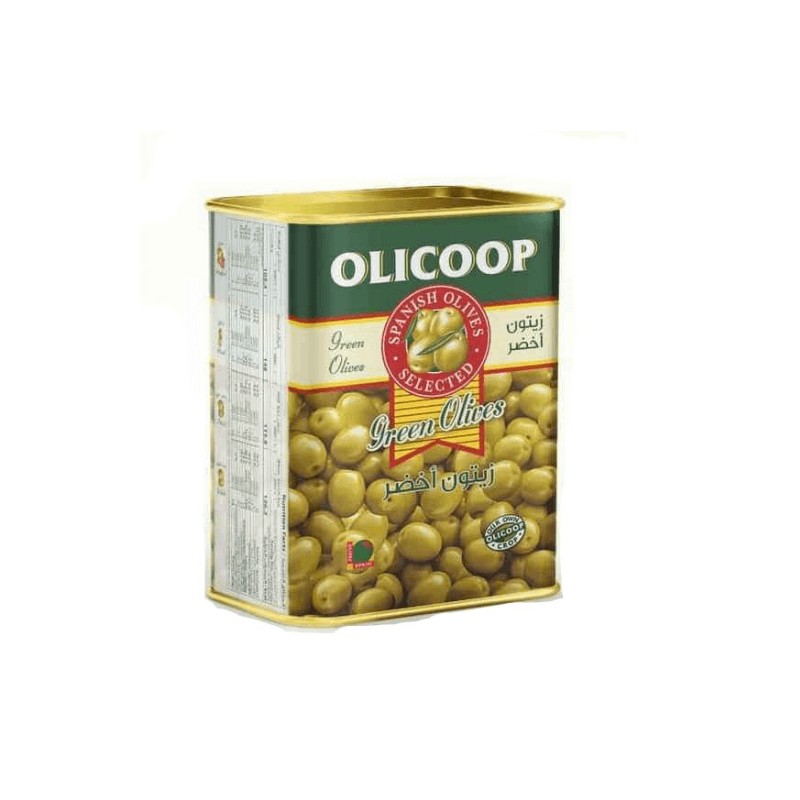 Olicoop Green Olives Whole 5 kg × 2 - Carton