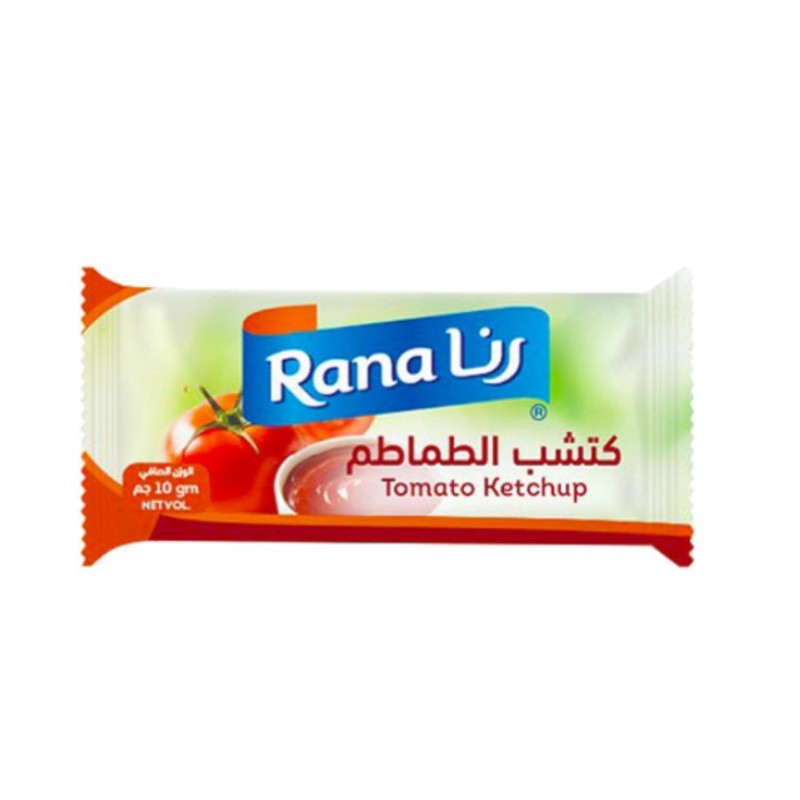 Rana Tomato Ketchup Sachet 9 gm × 1000 - Carton