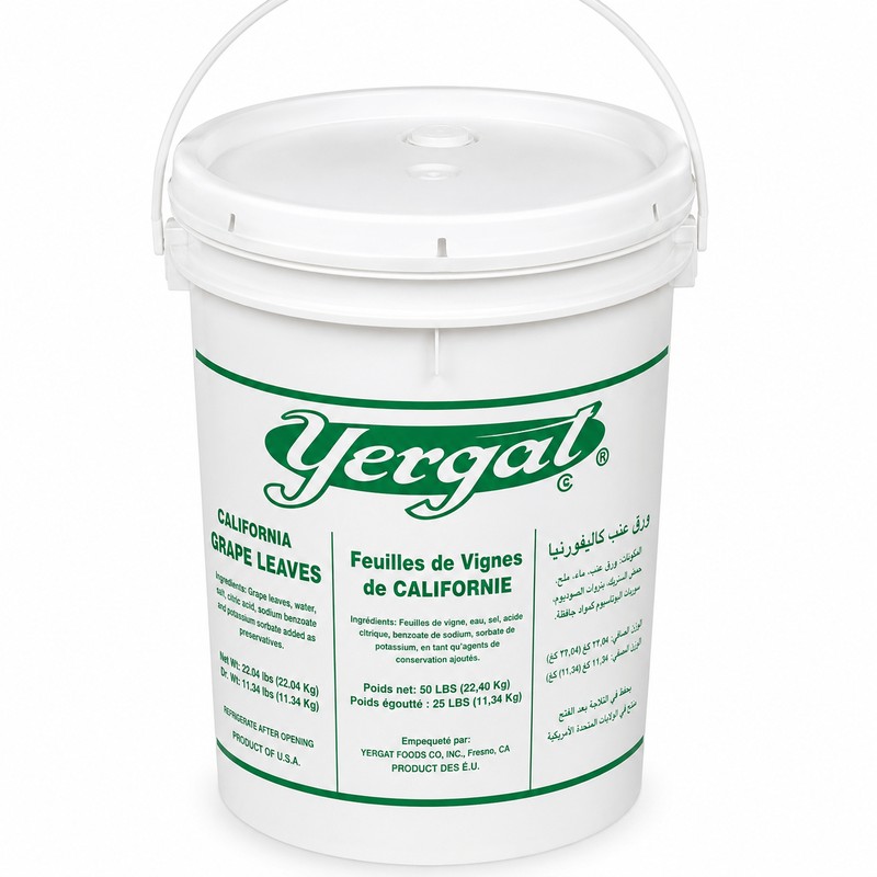Yergat American Grape Leaves 22.78 kg