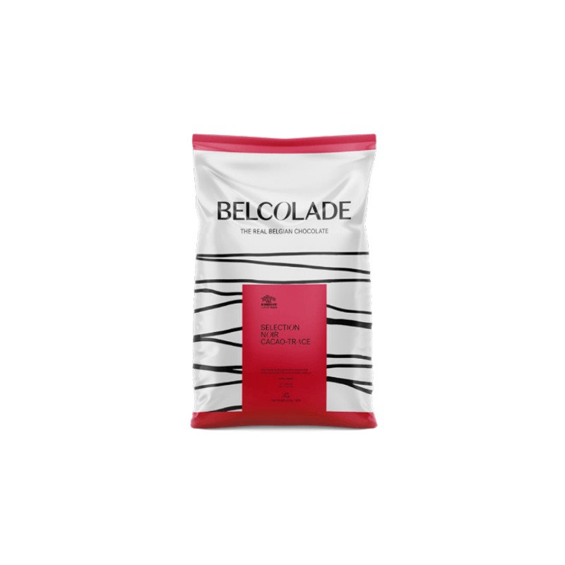 Belcolade Belgian Dark Chocolate 55.5% with Roasted Cocoa & Fruity Notes 15 kg