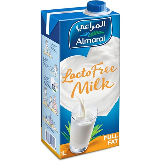 Almarai Lactofree Milk, Pack Of 12 x 1L