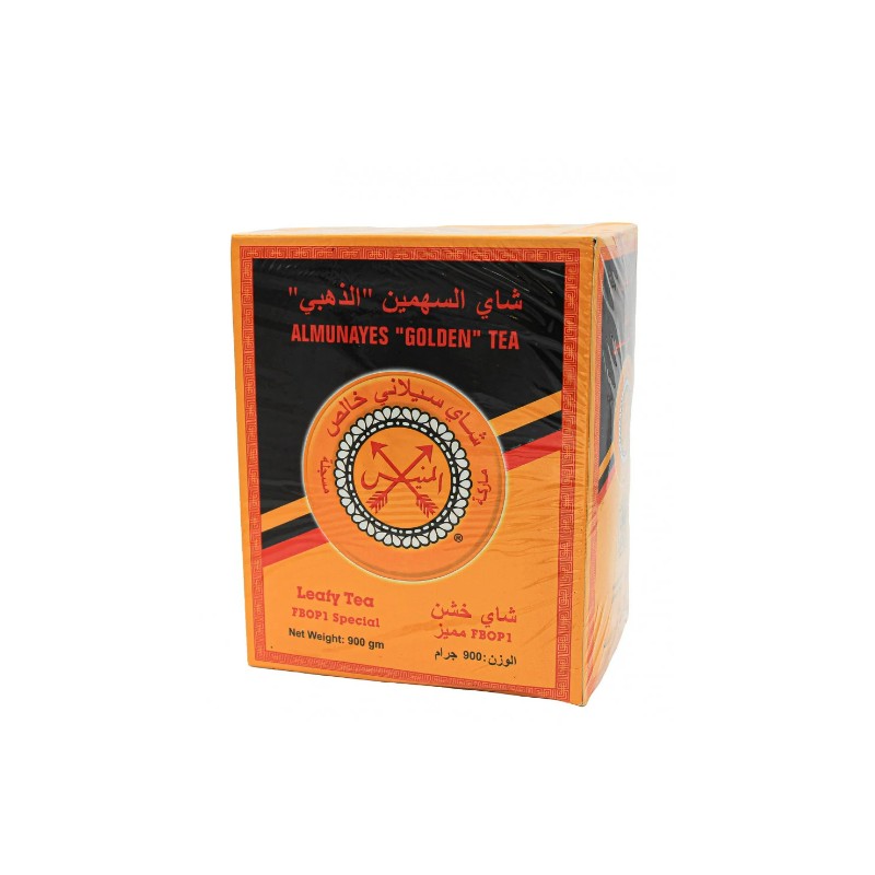 Al Munayes Golden Tea 900 gm × 10 - Carton