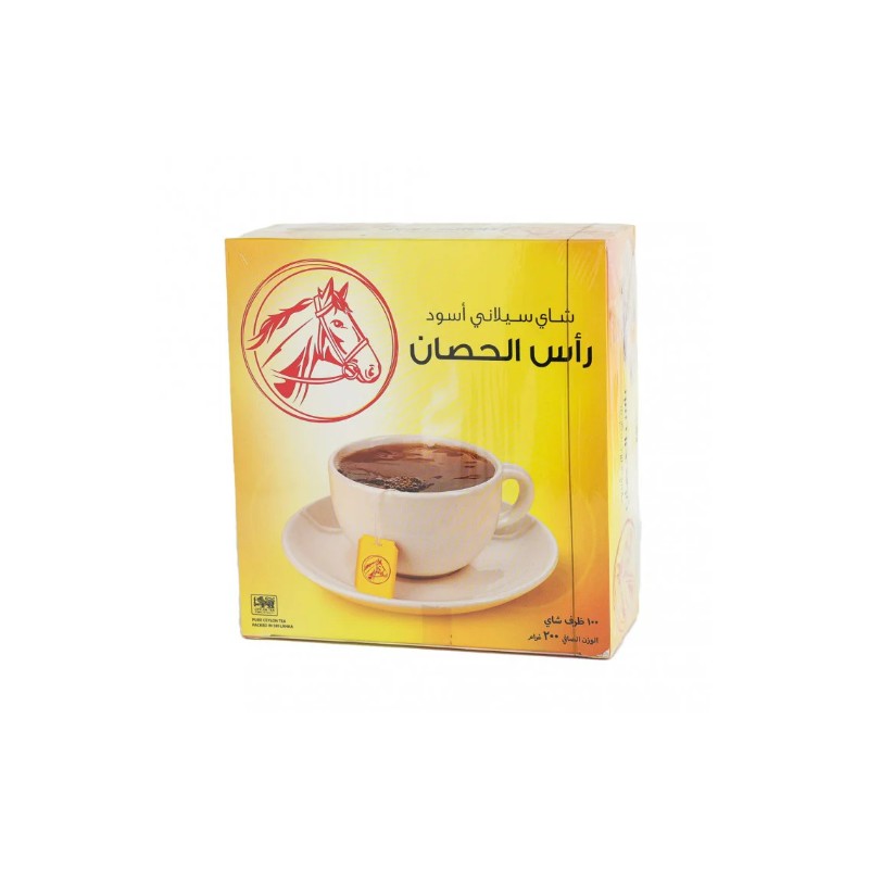 Horse Head Black Tea 100 bags × 25 - carton