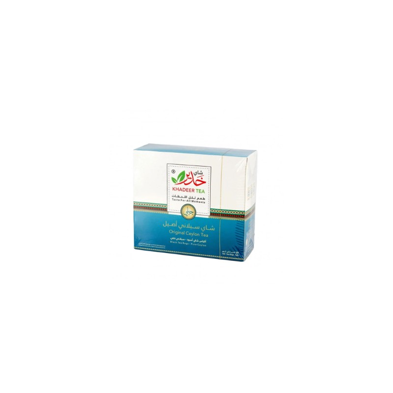 Khadeer Original Ceylon Tea 100 bags × 24 - Carton