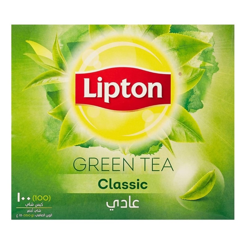 Lipton Pure Green Tea 100 bag × 12 - Carton