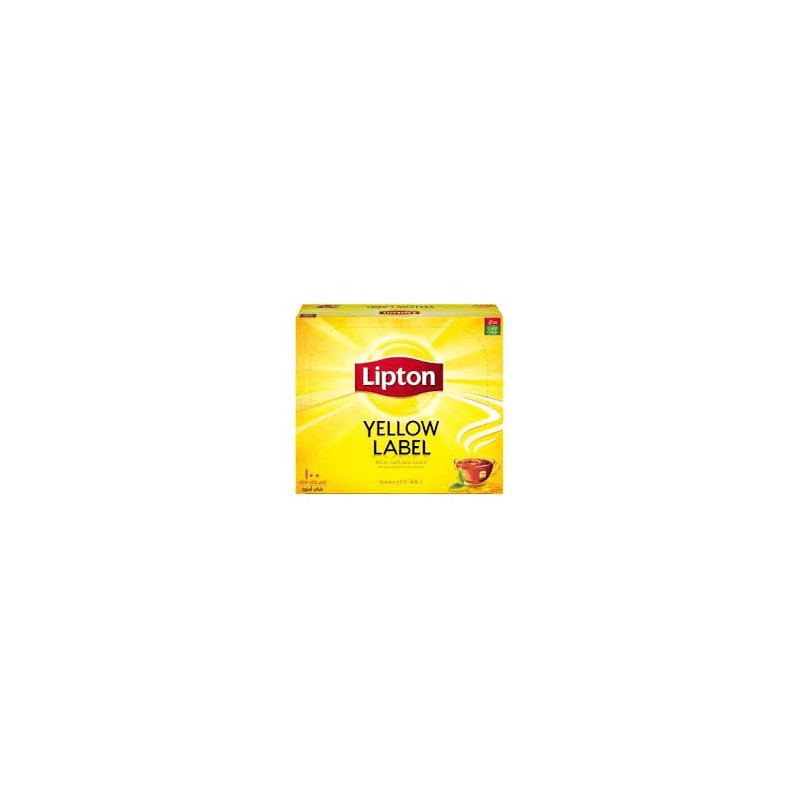 Lipton Yellow Label Black Tea 100 pcs × 36 - Carton