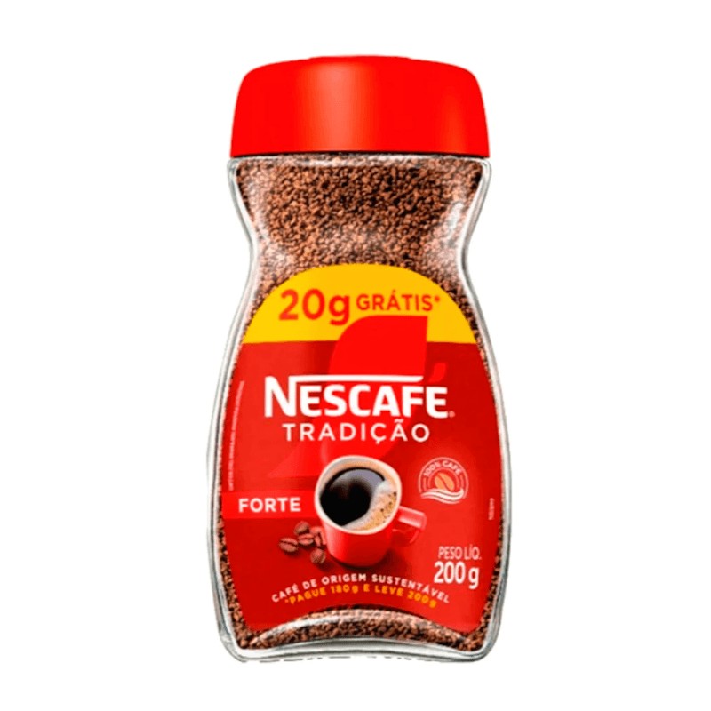 Nescafe Tradicao Forte 200 gm × 12 - Carton
