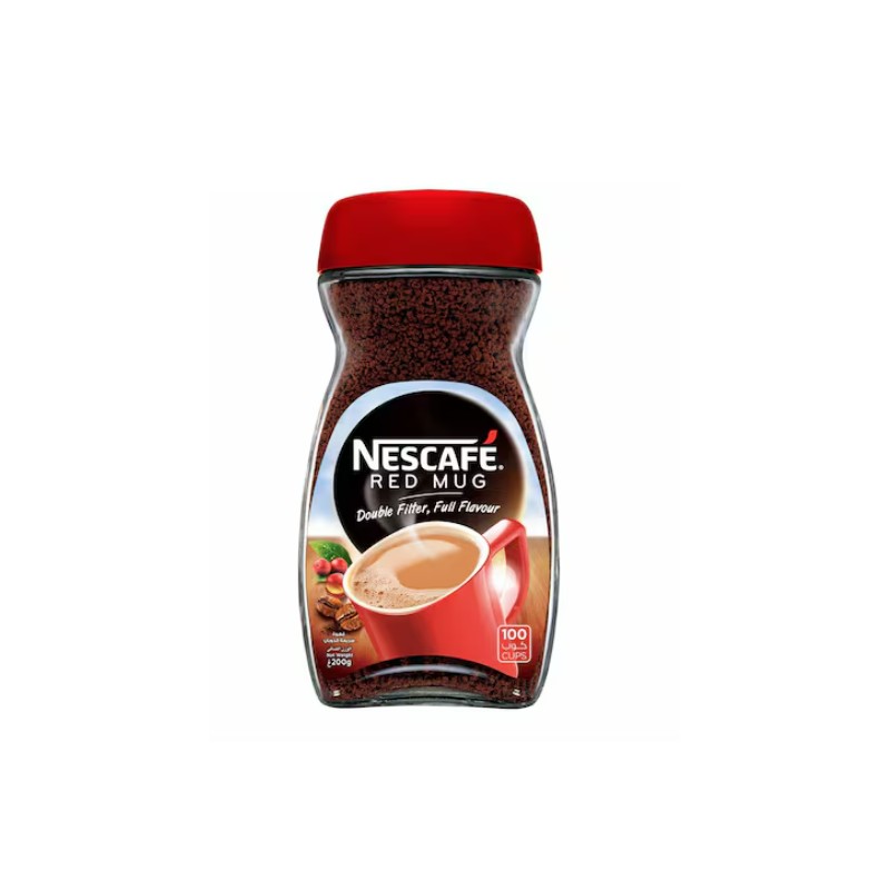 Nescafe Red Mug Instant Coffee 190 gm × 12 - Carton