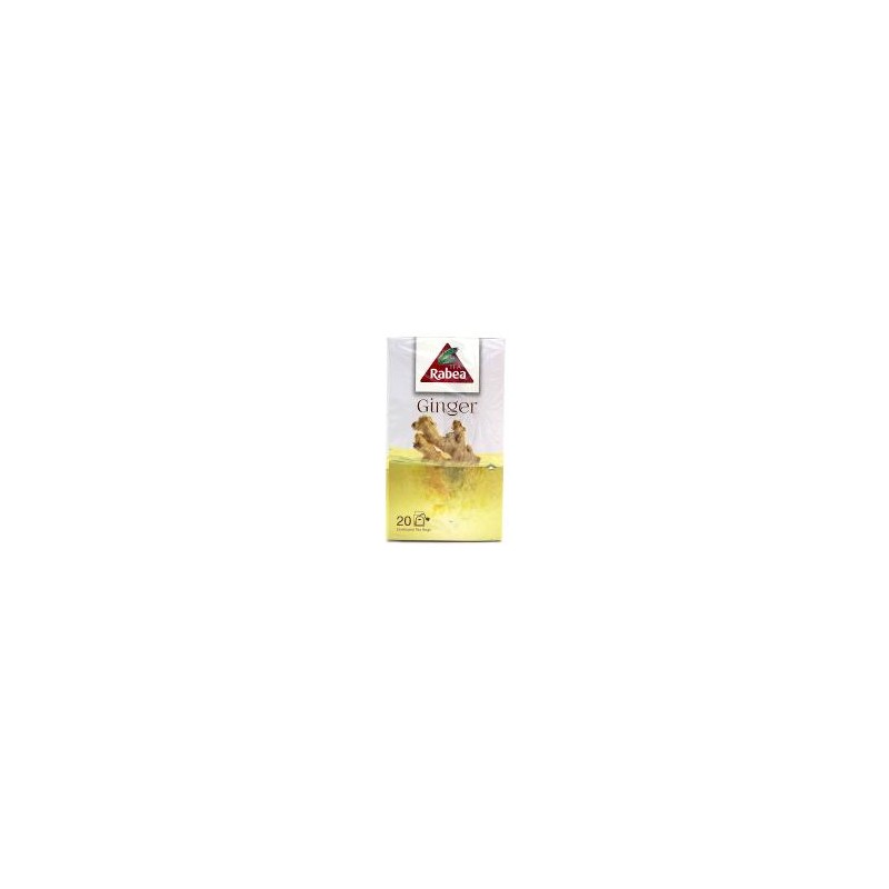 Rabea Ginger Tea 20 bags × 12 - Carton