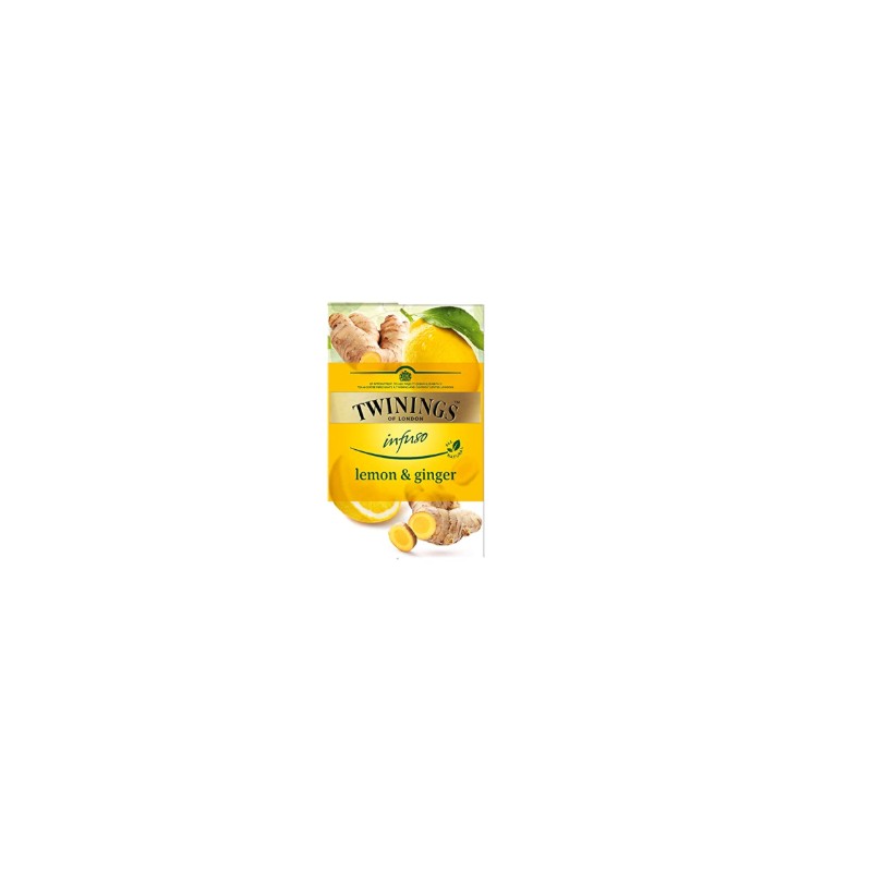 Twinings Tea Lemon & Ginger 20 bag × 6 - Carton