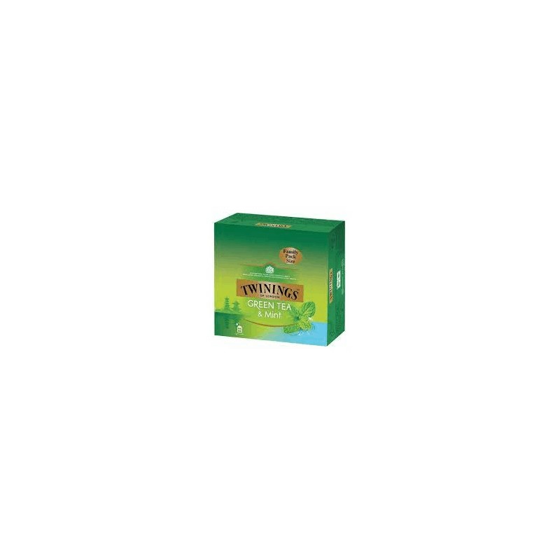 Twinings Green Tea And Mint 100 Bags × 4 - Carton