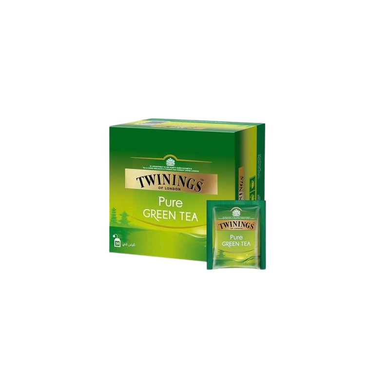 Twinings Pure Green Tea 50 bag × 6 - Carton