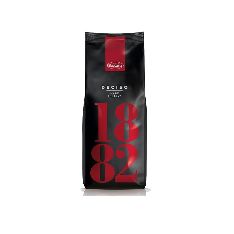 1882 Saccaria Italian Coffee Beans 1 kg × 6 - Carton