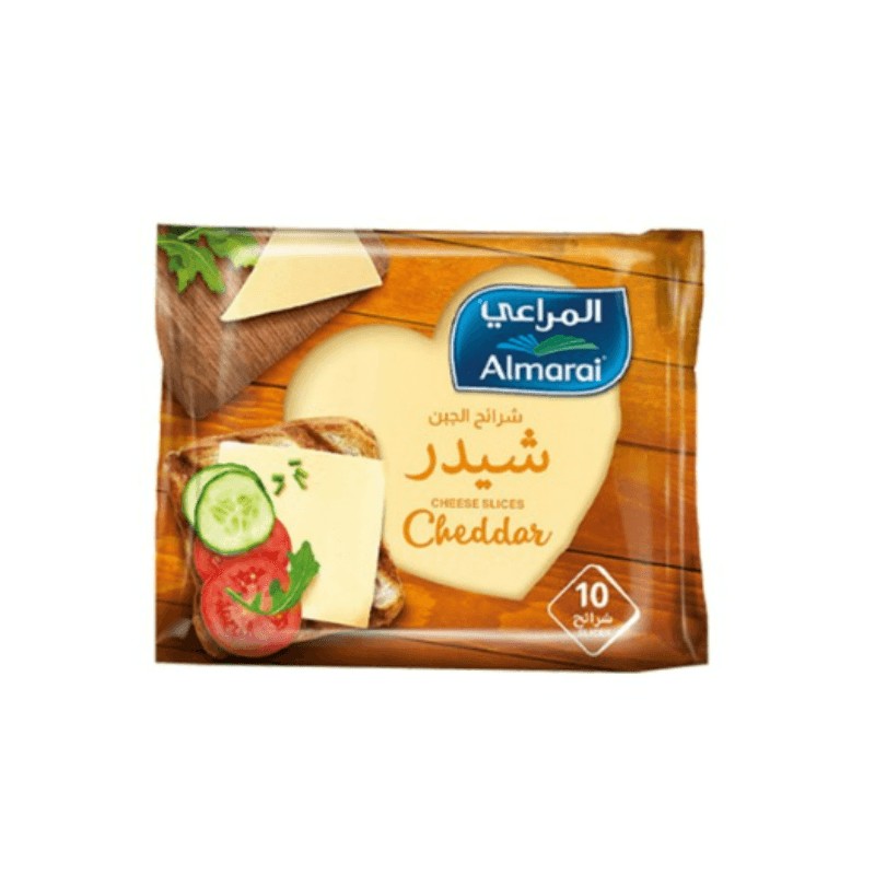 Almarai Cheddar Cheese Slices 200 gm × 12 - Carton