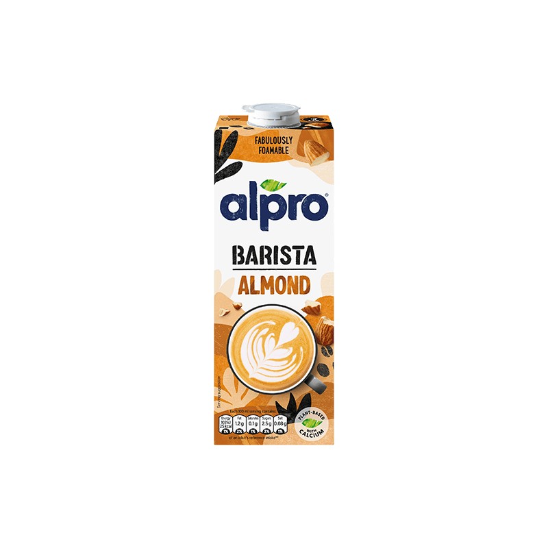 Alpro Barista Almond Milk 1 L × 8 - Carton