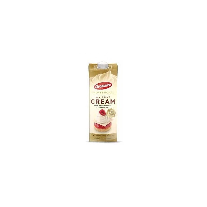 Avonmore Animal Whipping Cream 1 L × 12 - Carton