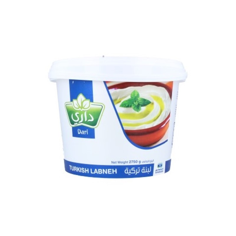 Dari Turkish Labneh 2.75 kg × 4 - Carton
