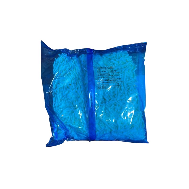 Eurial Shredded Mozzarella Cheese 2.5 Kg × 4 - Carton