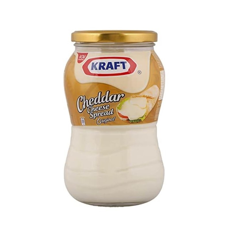 Kraft Cheddar Cheese Spread 870 gm × 6 - Carton
