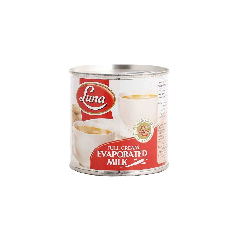 Luna Evaporated Milk 170 gm × 96 - Carton