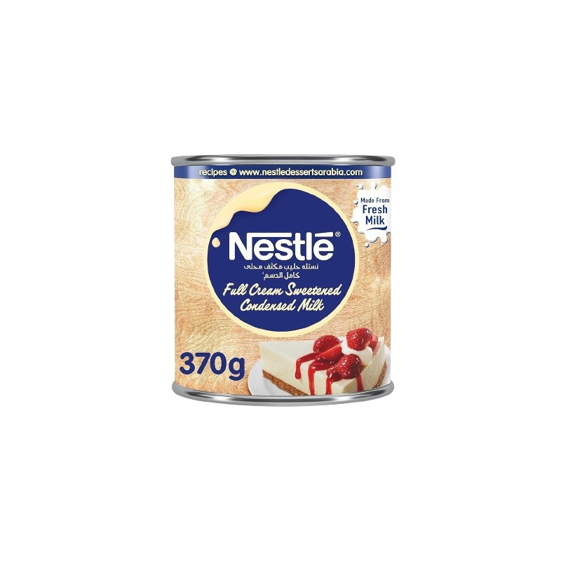 Nestle Sweetened Condensed Milk 370 gm × 48 - Carton