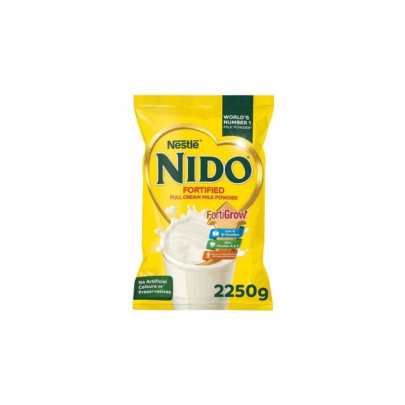Nido Fortified Full Cream Milk Powder 2250 gm × 6 - Carton
