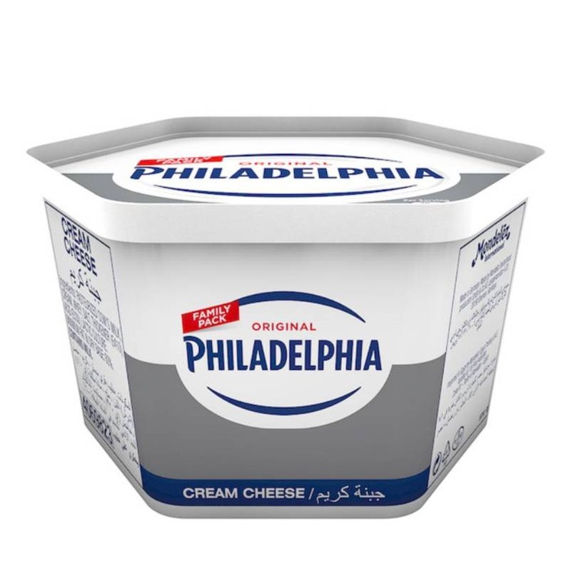 Philadelphia Original Full Cream Cheese 1650 gm × 4 - Carton
