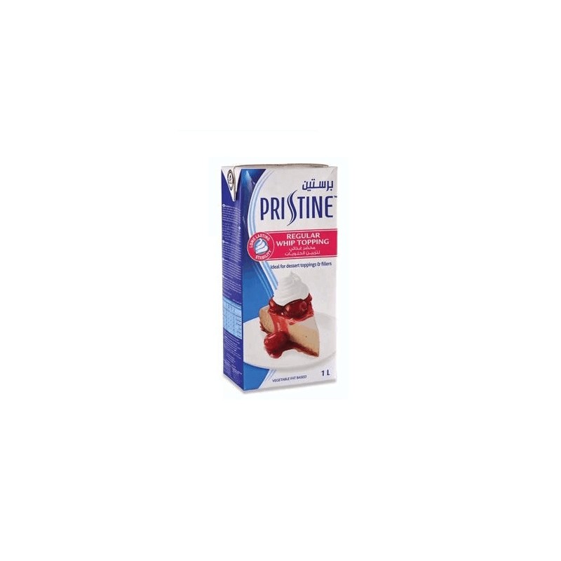 Pristine Regular Whipping Cream 1 L × 12 - Carton