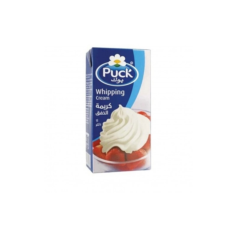 Puck Whipping Cream 1 L × 10 - Carton