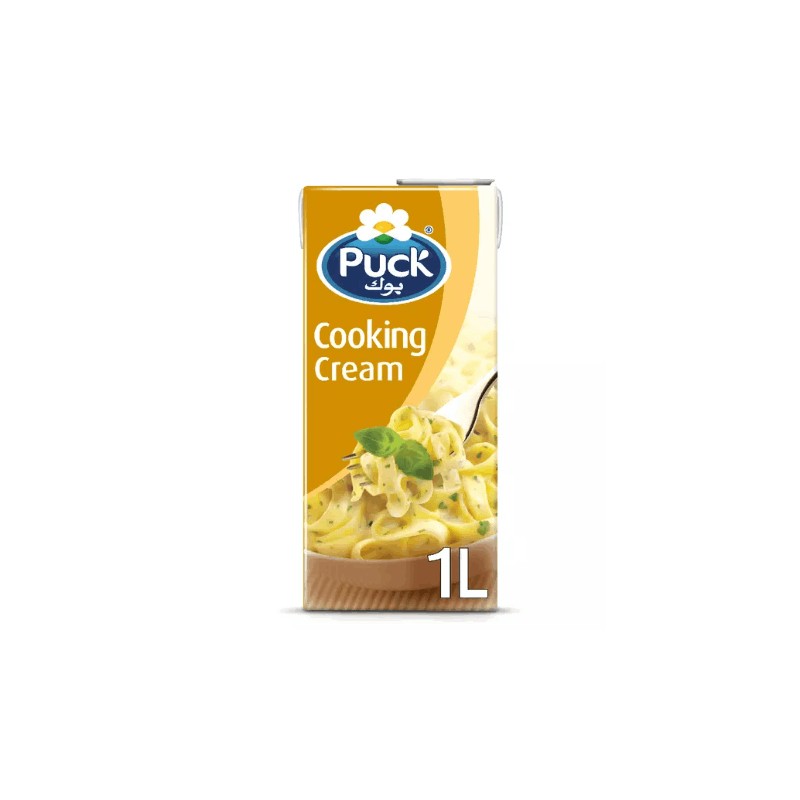 Puck Cooking Cream 1 L × 10 - Carton