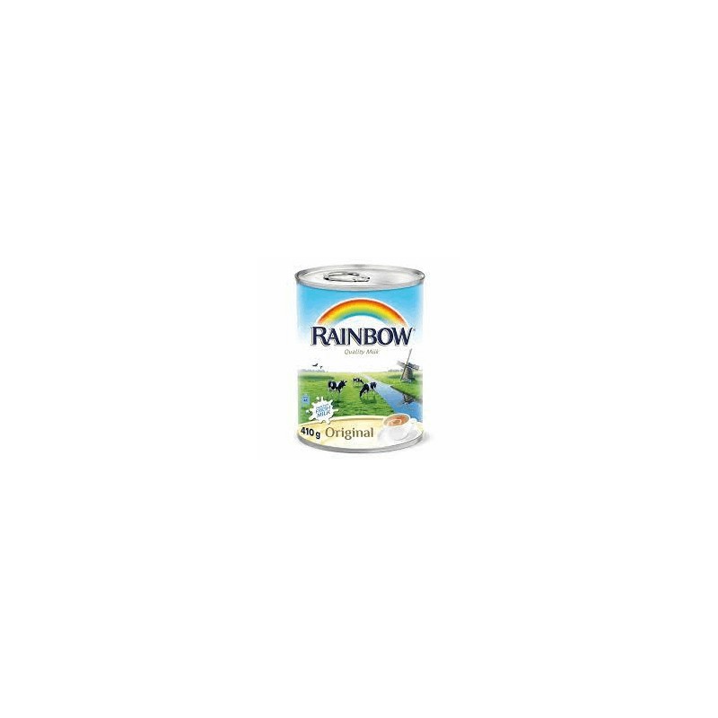 Rainbow Boofia Evaporated Milk 410 ml × 48 - Carton